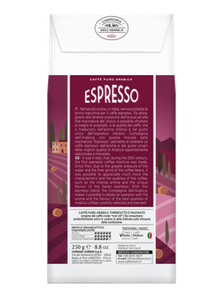 Кофе молотый Puro Arabica Espresso, 250 гр.