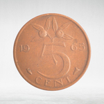 Netherlands, 5 Cents - Juliana, 1965, VF
