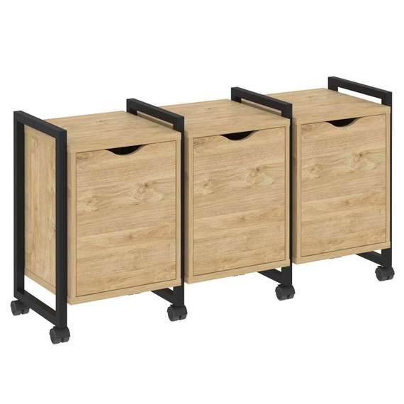 Лофт Тумба на колесных опорах VR.L-TN-5.K  1440*460*767