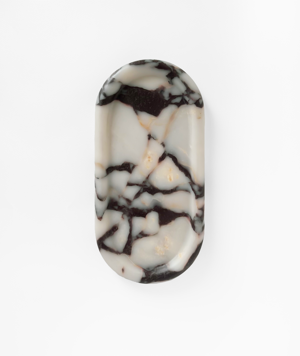 Поднос LO Oval - Calacatta Viola
