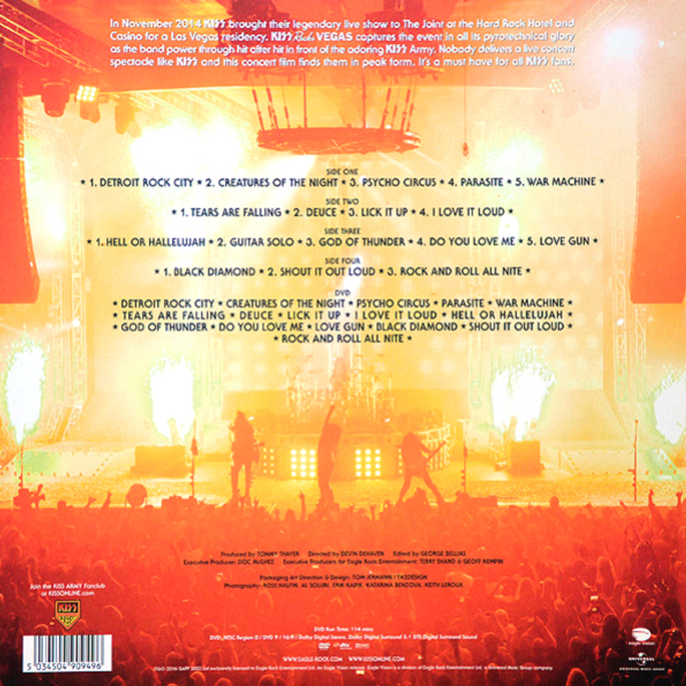 Kiss / Rocks Vegas (2LP+DVD)