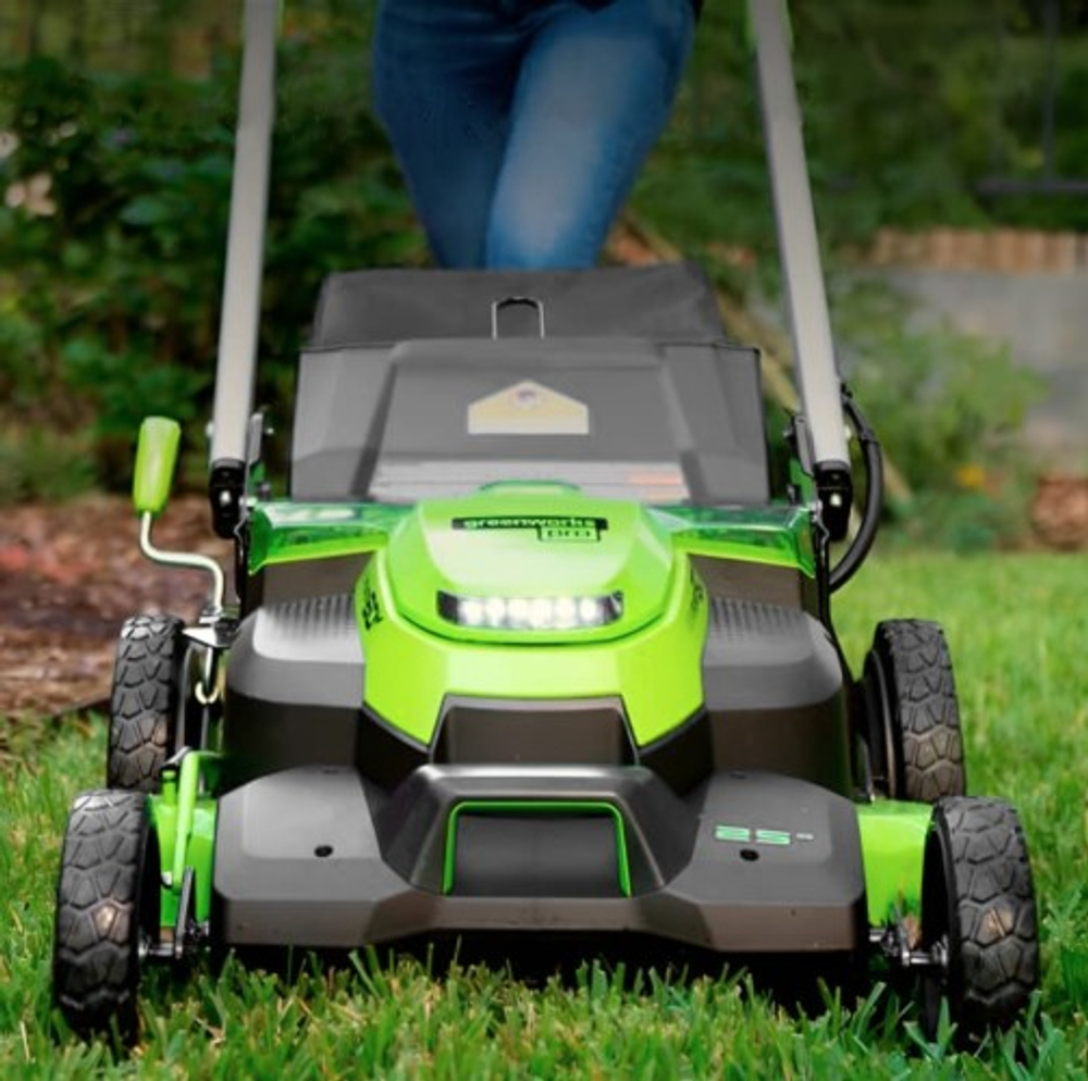 Газонокосилка аккумуляторная GREENWORKS 2519107 60V, без АКБ и ЗУ