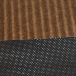 Коврик 40*60см влаговпитывающий ребристый, коричневый