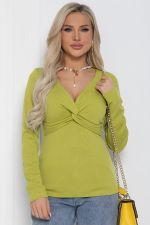 Блуза Бетти (зеленое яблоко) Б12644-5 LT Collection