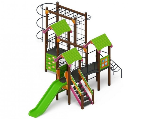 Детский игровой комплекс Лукоморье ДИК 2.25.07-01 H=1200