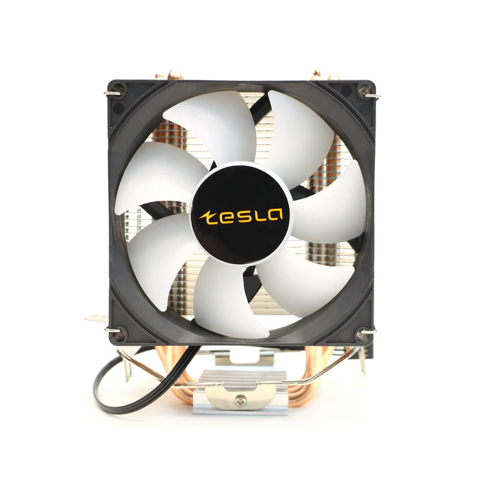 Кулер для CPU TESLA SHADOW 903, 1х92мм, 2400rpm, 3-pin, Al+Cu, серебристый-черный-белый, 52CFM, 23дБ, 3-PIPE(прямой контакт), TDP 130Вт, INTEL 1700/1200/115x/775/1366, AMD AM5/AM4/AM3(+)/AM2(+)/FM2(+)/FM1/754/940/939 (TSL-903-SD)