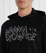 Худи Armani Exchange - черный(6RZMBB ZJBWZ)