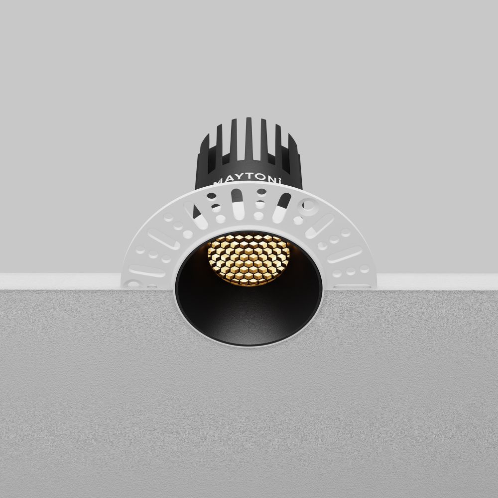 Светильник встраиваемый светодиодный Maytoni   DL119-10W-2.7K-TRS-B