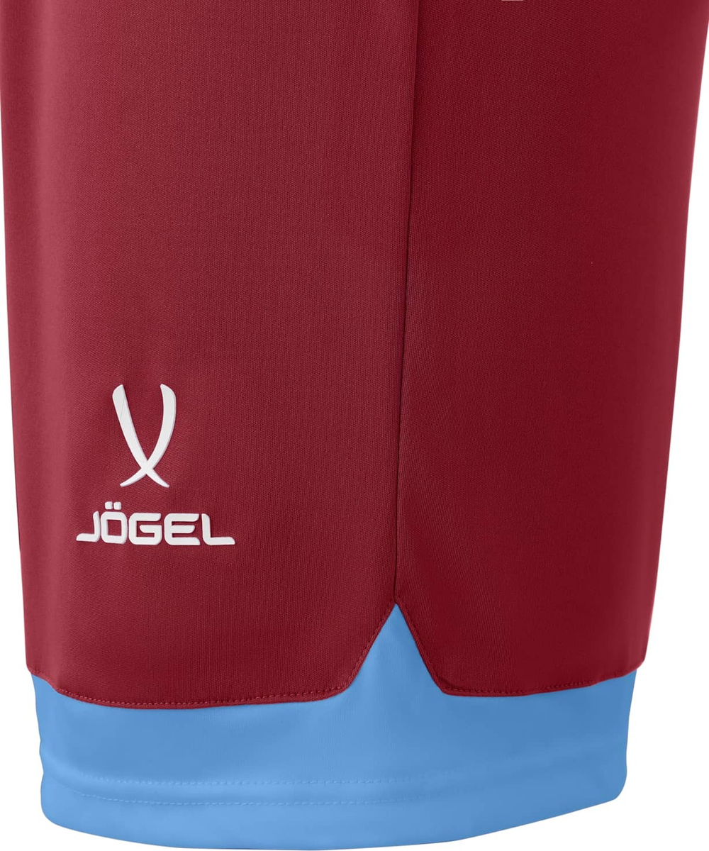 Шорты игровые DIVISION PerFormDRY Union Shorts, гранатовый/голубой/белый