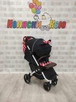 Коляска прогулочная Baballo Future 2024 Минни-маус (белая рама)