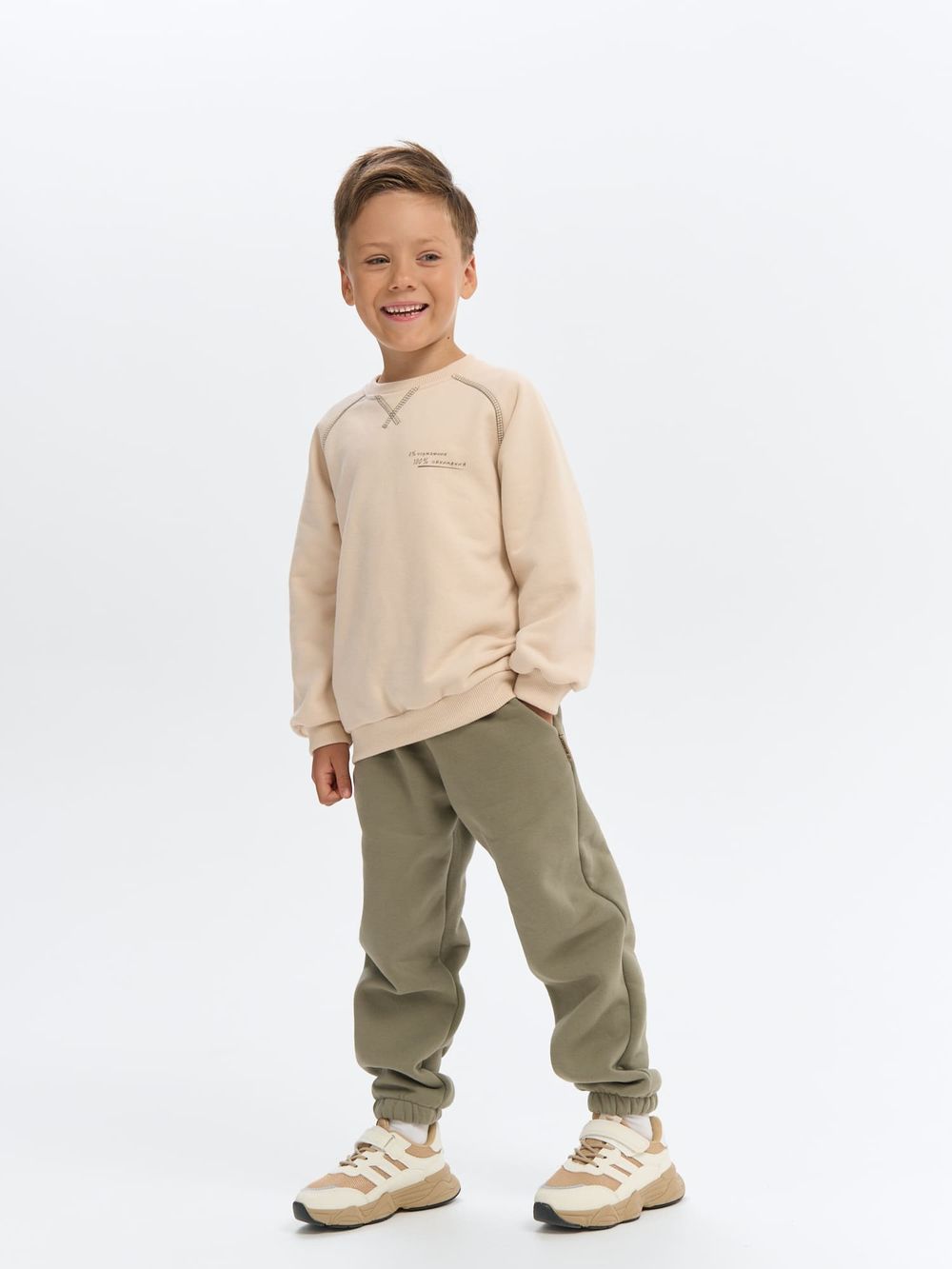 Джоггеры оверсайз "Олива"