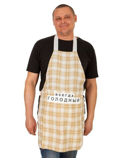 Фартук Кухонный с фаллосом (Цвет: телесный)