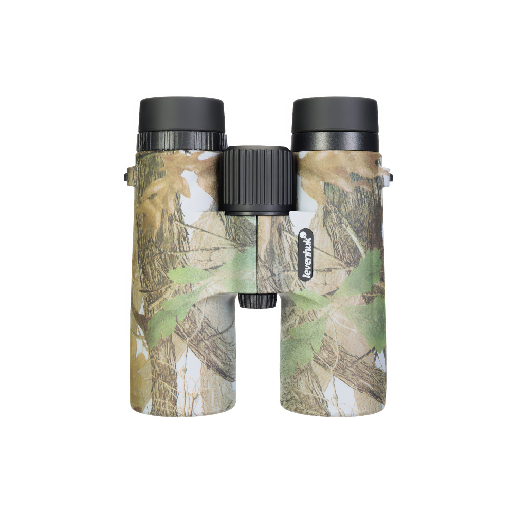 Бинокль Levenhuk Camo Grass 10x42 с сеткой - Roof призмы из оптического стекла BK-7