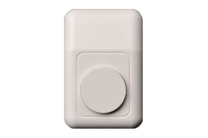 Кнопка звонка белый LIREGUS RETRO