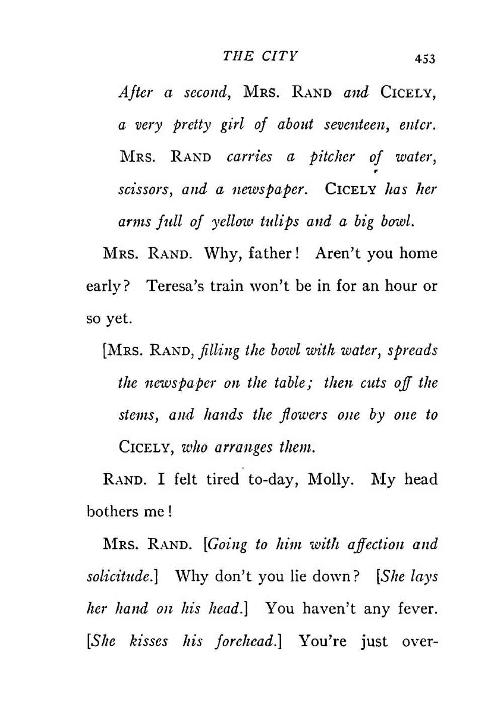 The city. A modern play of American life in three acts | Clyde Fitch