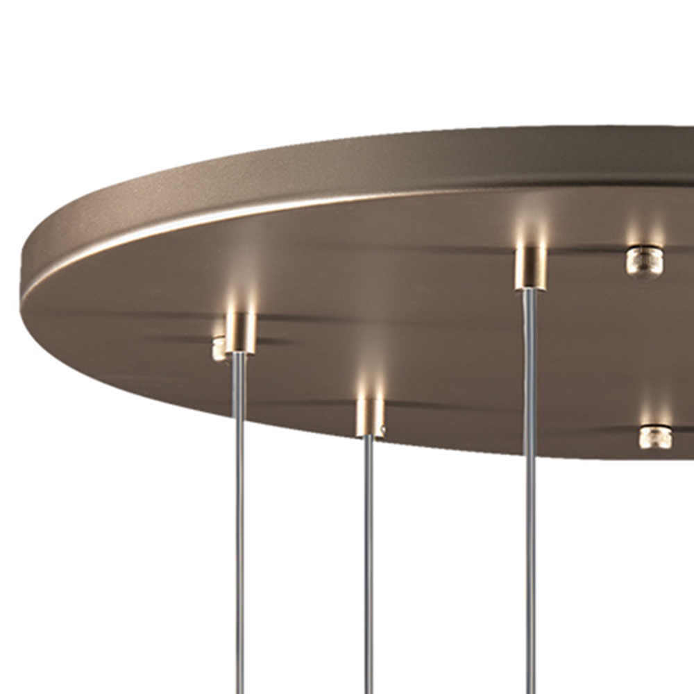 813063 Люстра GLOBO 6х40W E14 шампань/белый