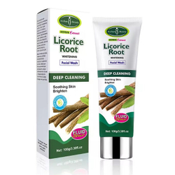 Противовоспалительная пенка для выравнивания тона с экстрактом корня солодки Aichun Beauty Licorice Root Whitening Facial Wash, 100г