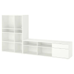 Комбинация для хранения  - VIHALS IKEA/ ВИХАЛС ИКЕА, 140х275 см, белый