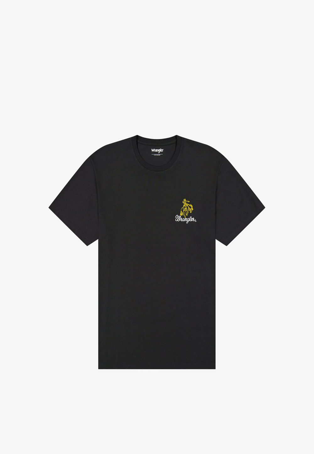 Футболка мужская WRANGLER EMBROIDERY TEE BLACK