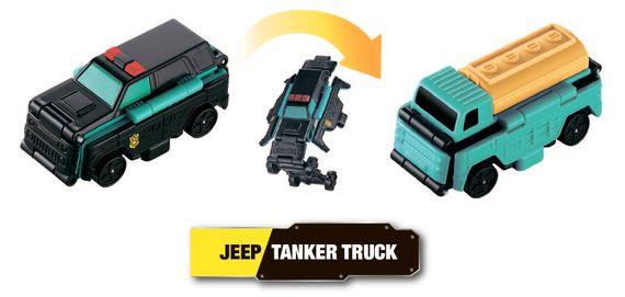 Maşın TransRacers Jeep &amp; Tanker Truck