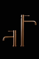 Смеситель для умывальника, Uno. Brushed Bronze