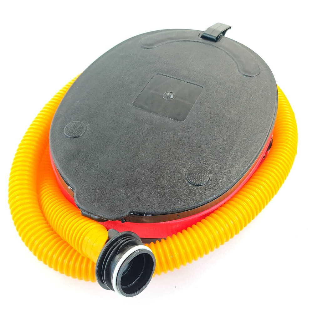 Насос ножной ПВХ Премьер 5л, желтый шланг