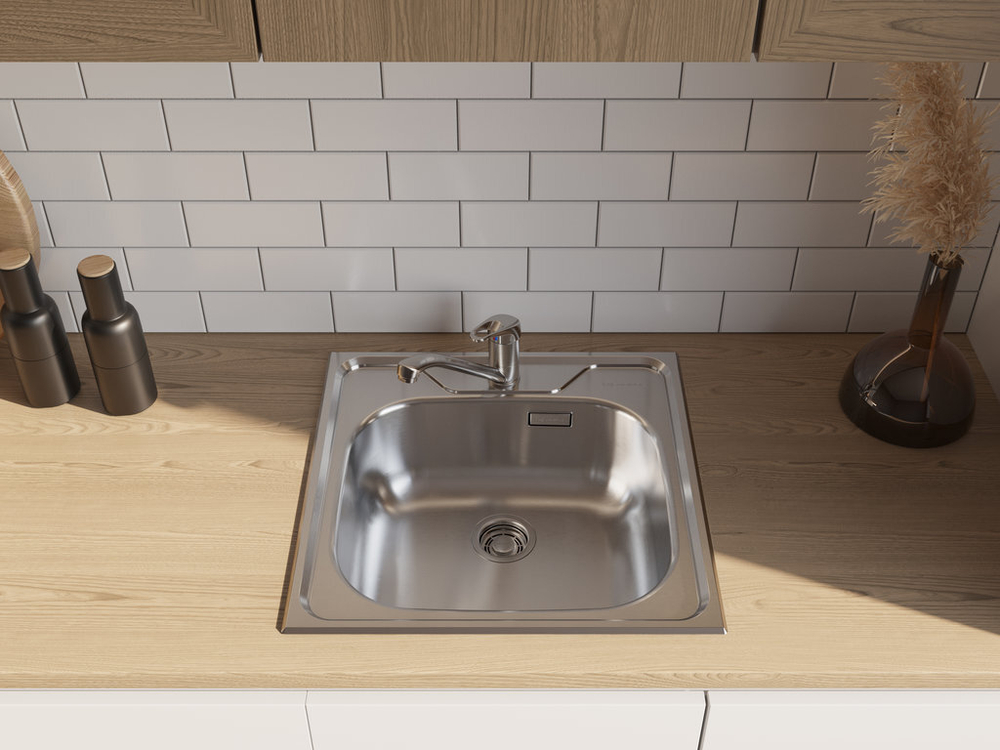 Кухонная мойка Omoikiri SARU 48 IN, нержавеющая сталь 4993833