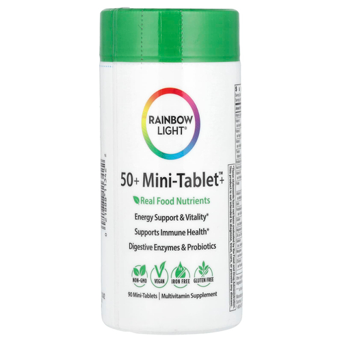 Rainbow Light, 50+ Mini Tablet ™ +, 90 мини-таблеток