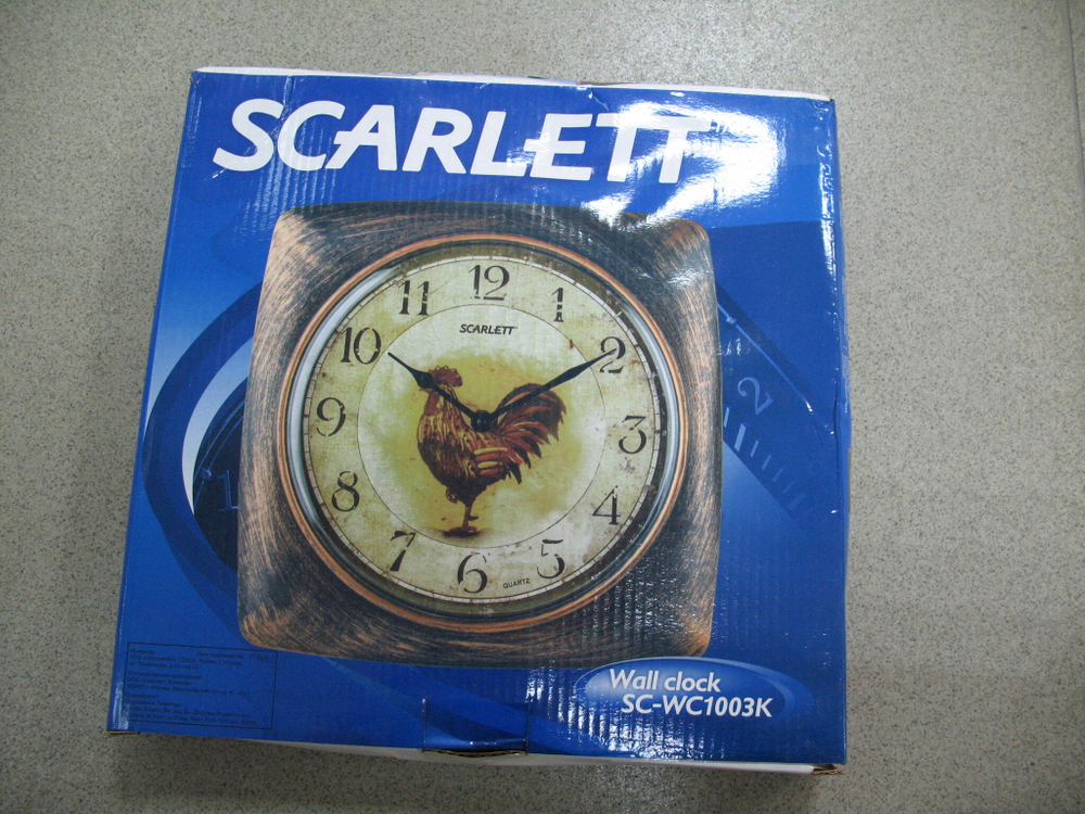 Часы Scarlett SC-WC1003K