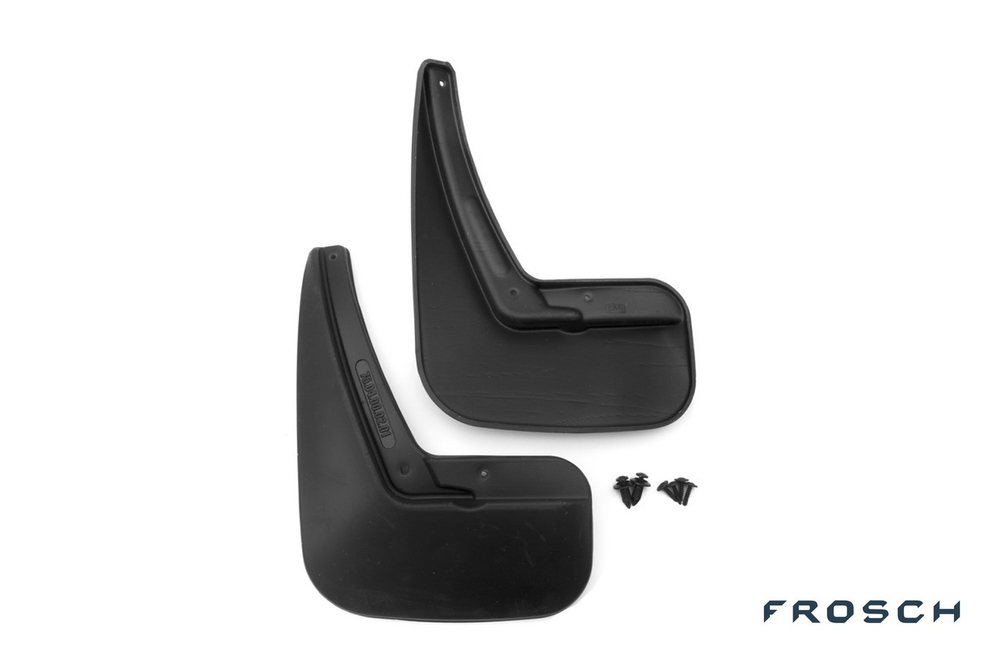 Брызговики задние GEELY MK Cross, 2010-2016 хб. 2 шт. (optimum) в коробке FROSCH..75.04.E11