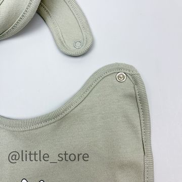 Нагрудник хлопковый "Смешные зайки"