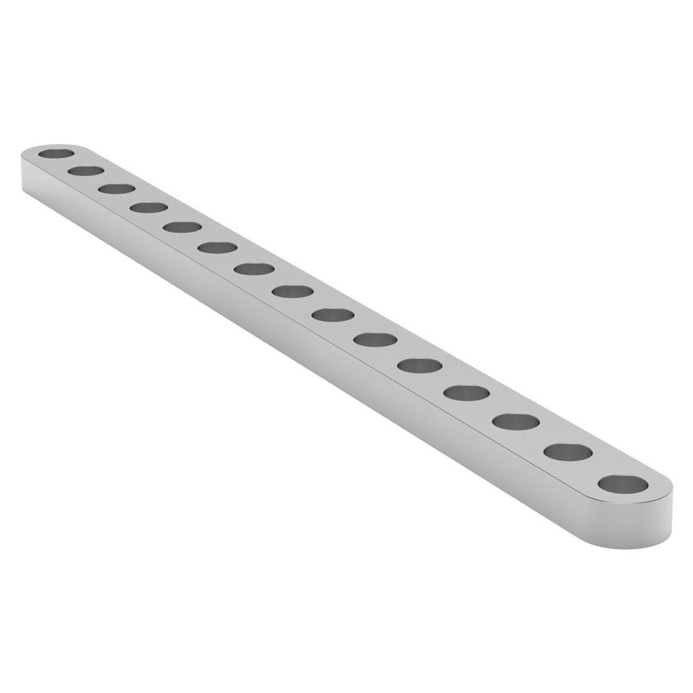 1102 Series Flat Beam (15 Hole, 120mm Length) - 2 Pack