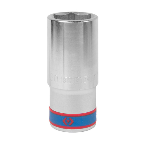 KING TONY (623530M) Головка торцевая глубокая шестигранная 3/4", 30 мм