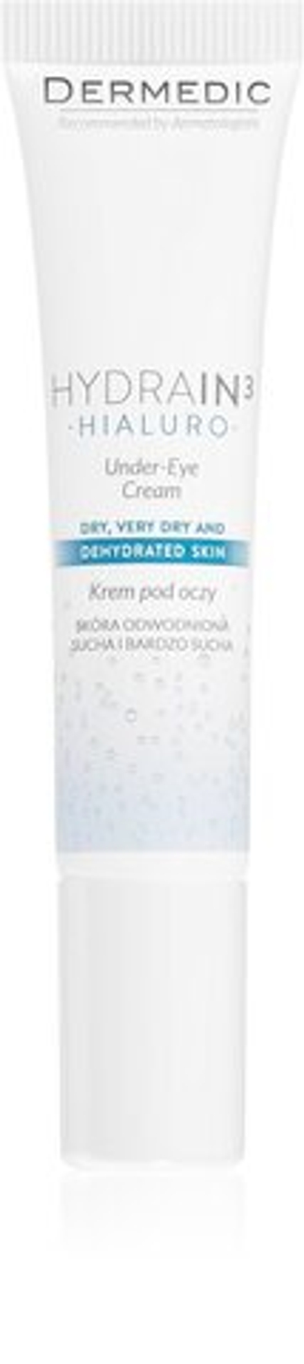 Dermedic Hydrain3 Hialuro - Крем для глаз /   15  g  / GTIN 5906739783175