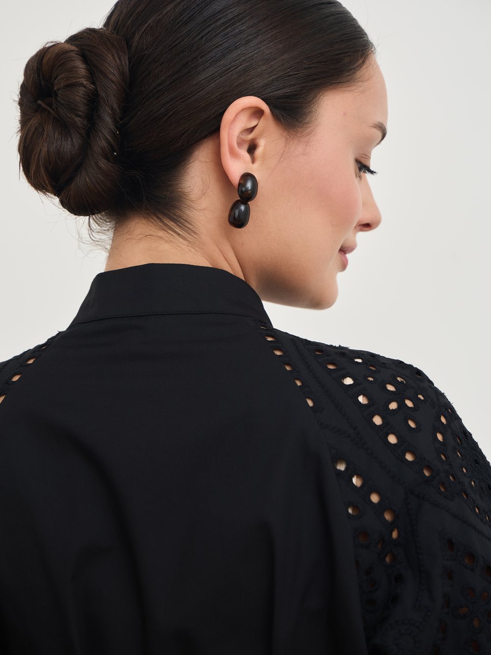 Платье кимоно ажурное