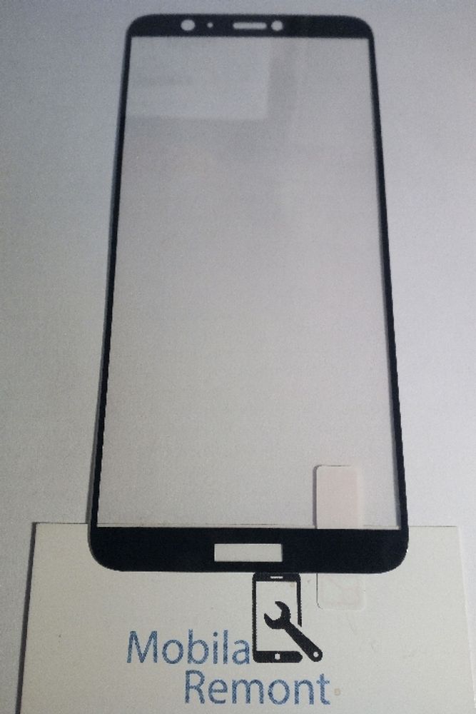 Защитное стекло &quot;С рамкой&quot; для Huawei P Smart Черное
