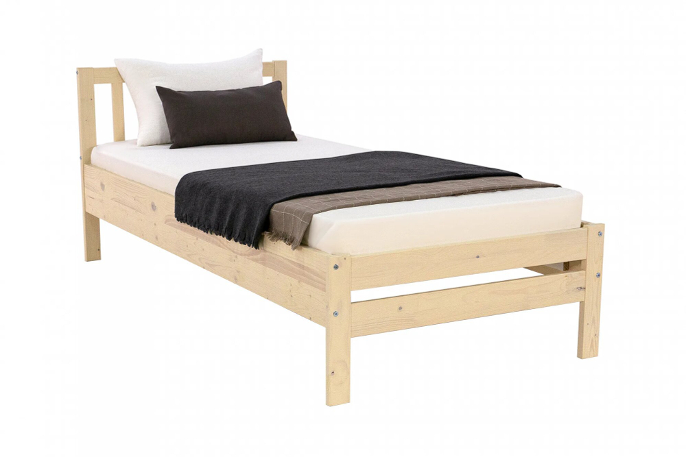 Кровать Бони, спальное место 90х200, массив