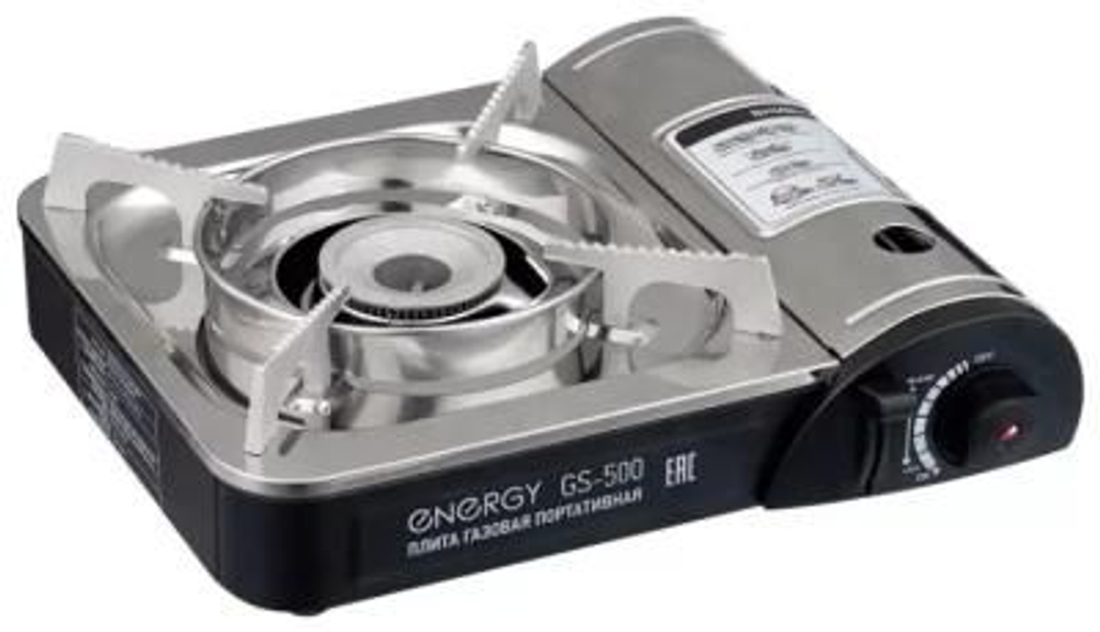 Плита газовая портативная 1-комф. "ENERGY" GS-500
