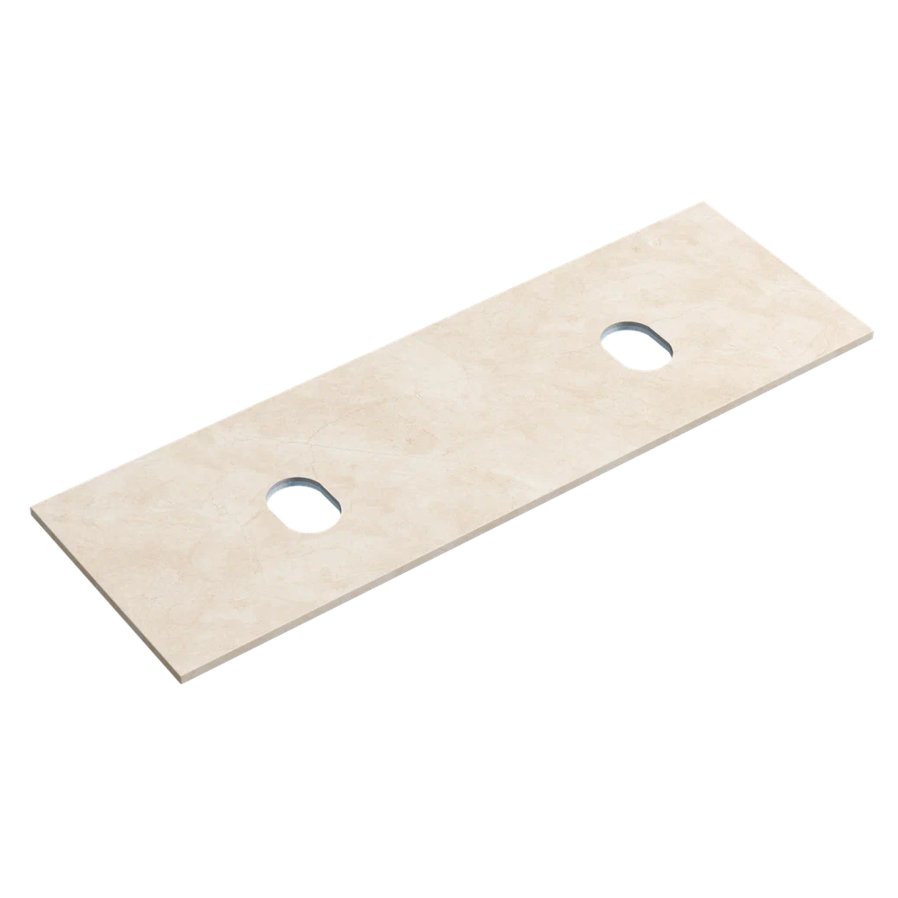 Sancos Столешница для ванной комнаты из керамогранита SANCOS Kreman 1600х460 без отверстия под смеситель, арт.TT160A2