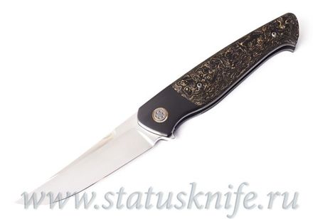 Нож DOG Zirconium Bronze RWL34 Игорь Гичкин