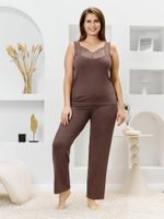 Пижама Джара-2 Виотекс КОРИЧНЕВЫЙ