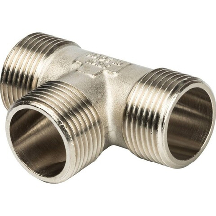 Тройник НН никелированный 1"X1"X1" STOUT