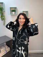 Халат женский "Красотка В.Т" молния (24)