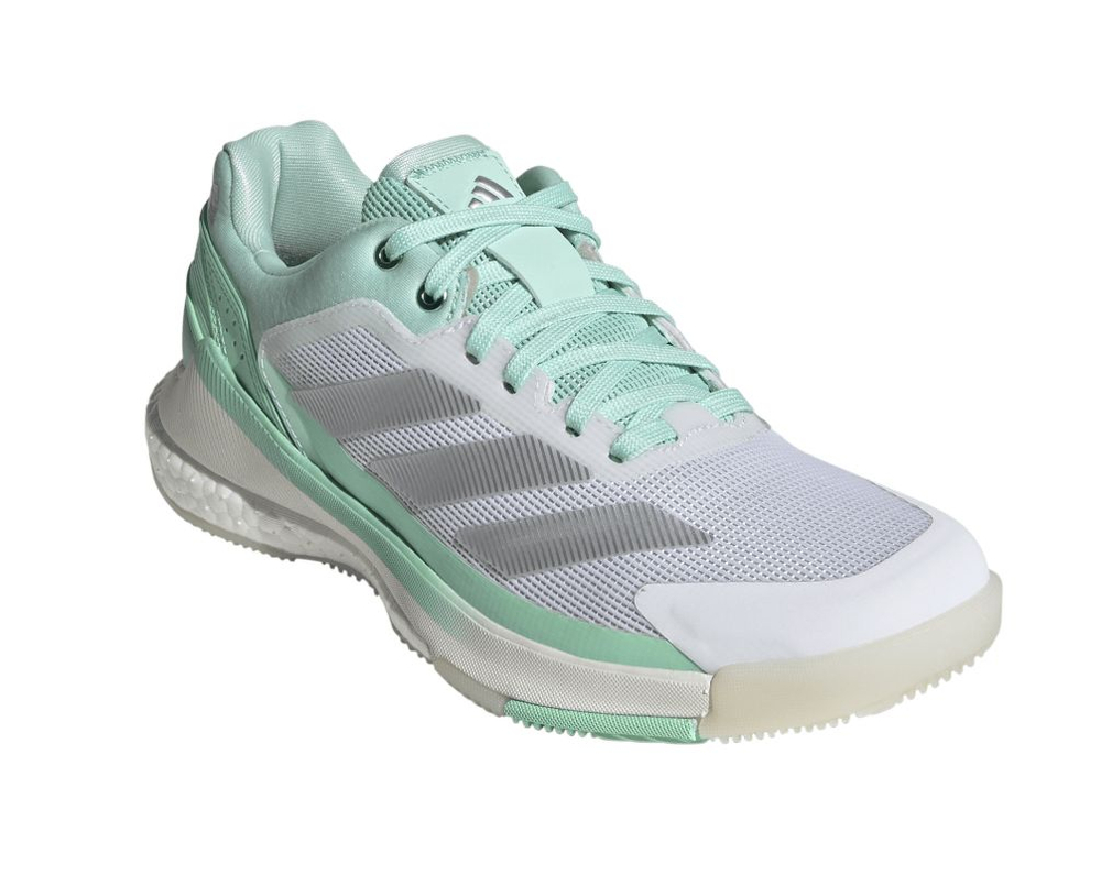 Женские кросовки для Padel Adidas Crazyquick Boost Padel - clear mint/silver metallic/pulse mint