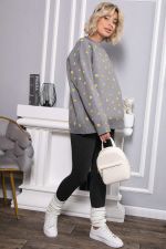 Лосины в рубчик утепленные НЬЮ (графит) Б14975-7М LT Collection