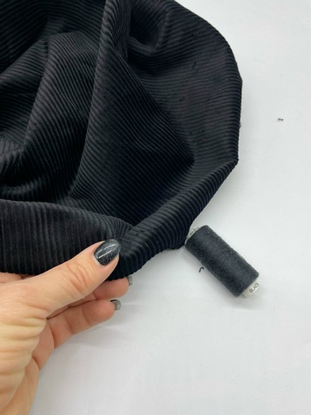 Вельвет черный