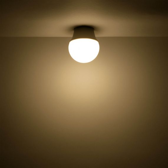 Лампа светодиодная Gauss E27 7,5W 3000К матовая 1053218