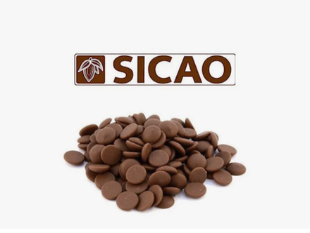 Шоколад Sicao Молочный 33.6%, 20 кг