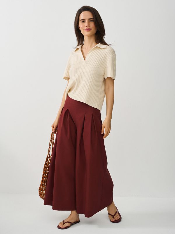 Брюки укороченные 