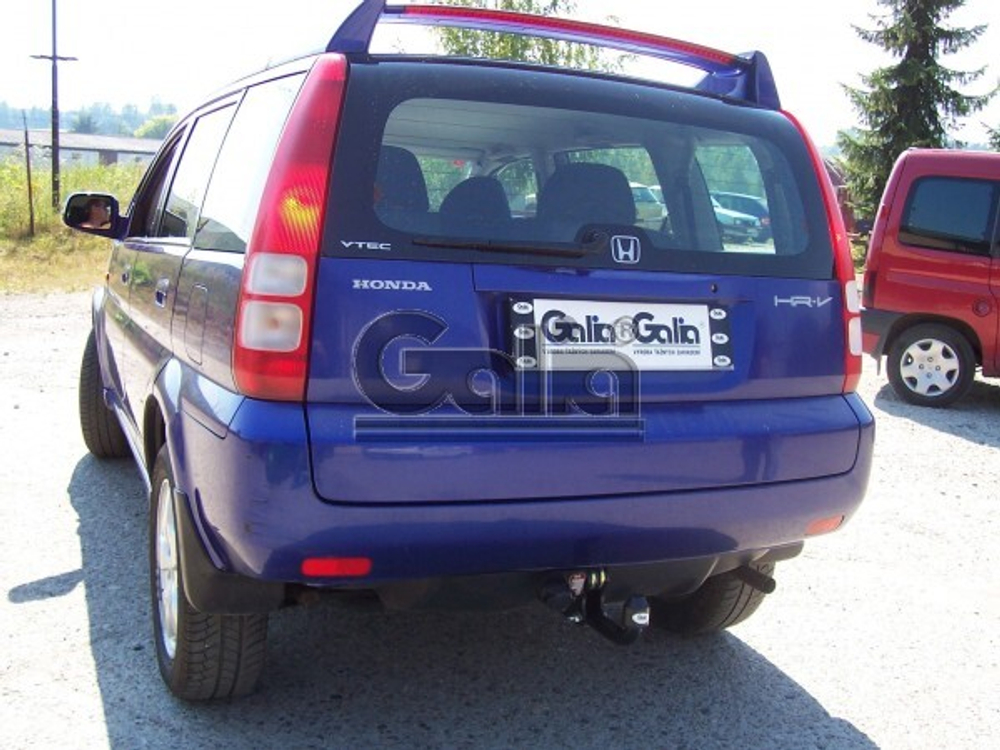 Фаркоп оцинкованный Galia H017A для Honda HR-V 1999-2001(паспорт и сертификат в комплекте)(без электрики)